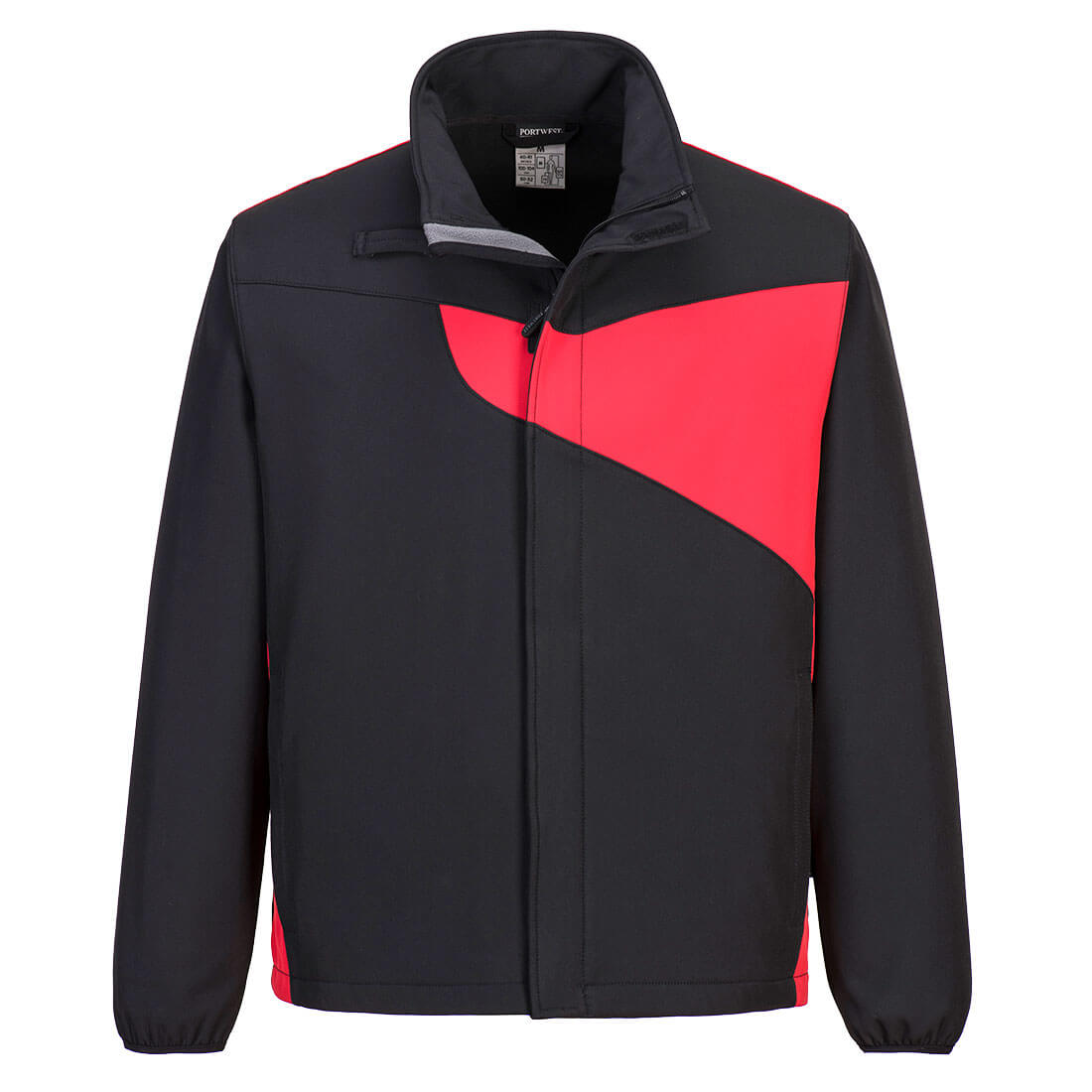 Portwest PW2 Softshell Jacket fekete / piros XL
