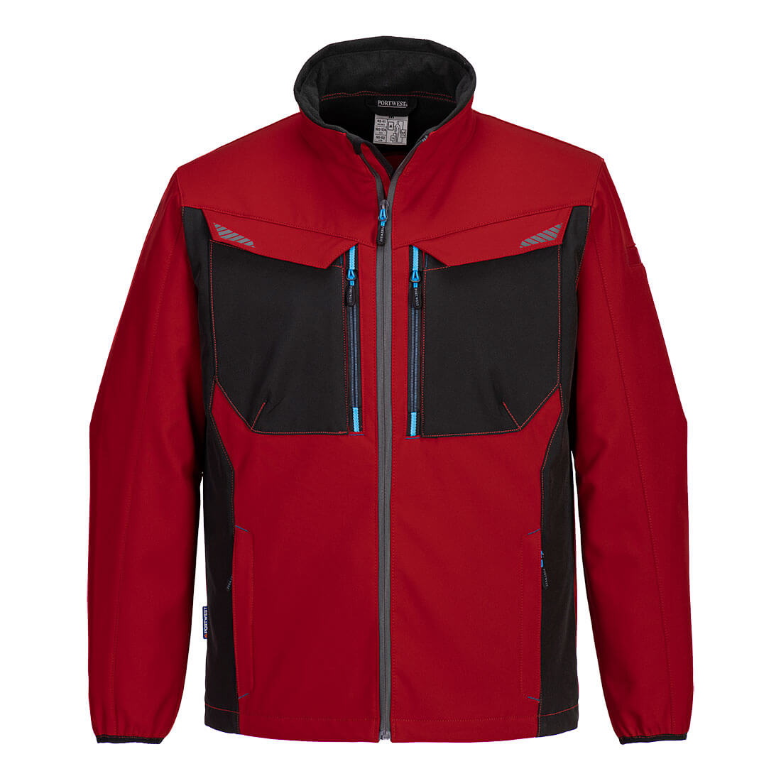 Portwest WX3 Softshell kabát sötét piros S