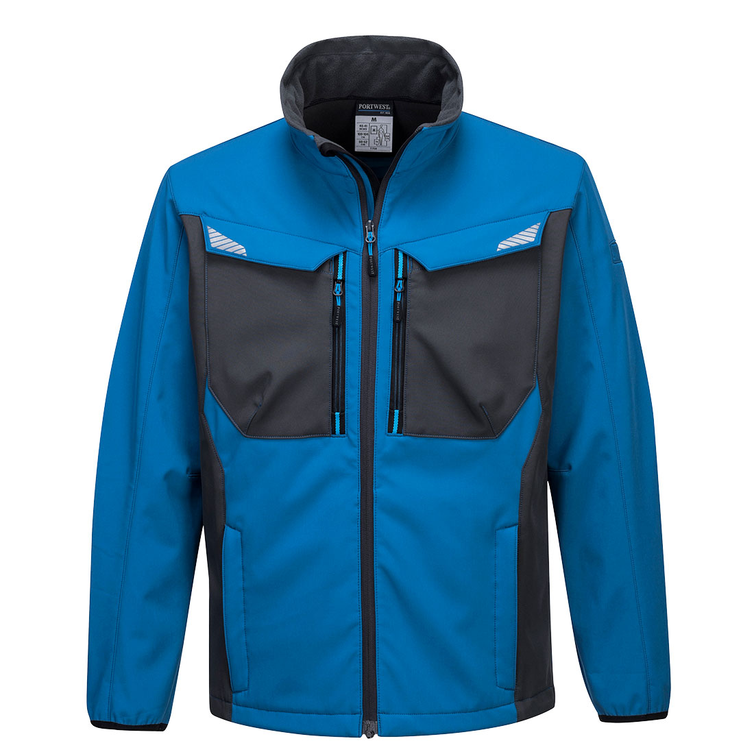 Portwest WX3 Softshell kabát halványkék L