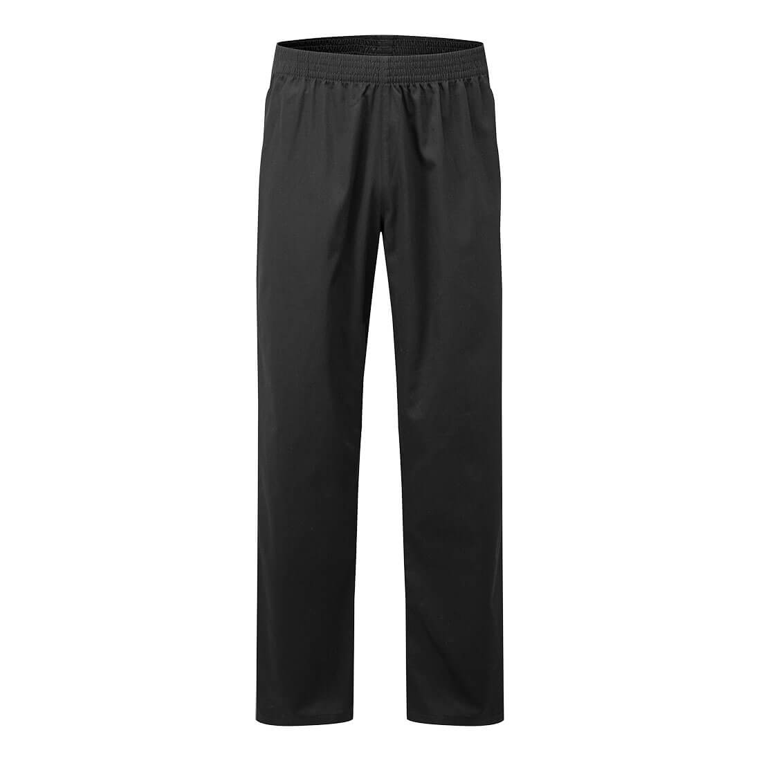 Portwest Egészségügyi és élelmiszeripari unisex nadrág fekete XS