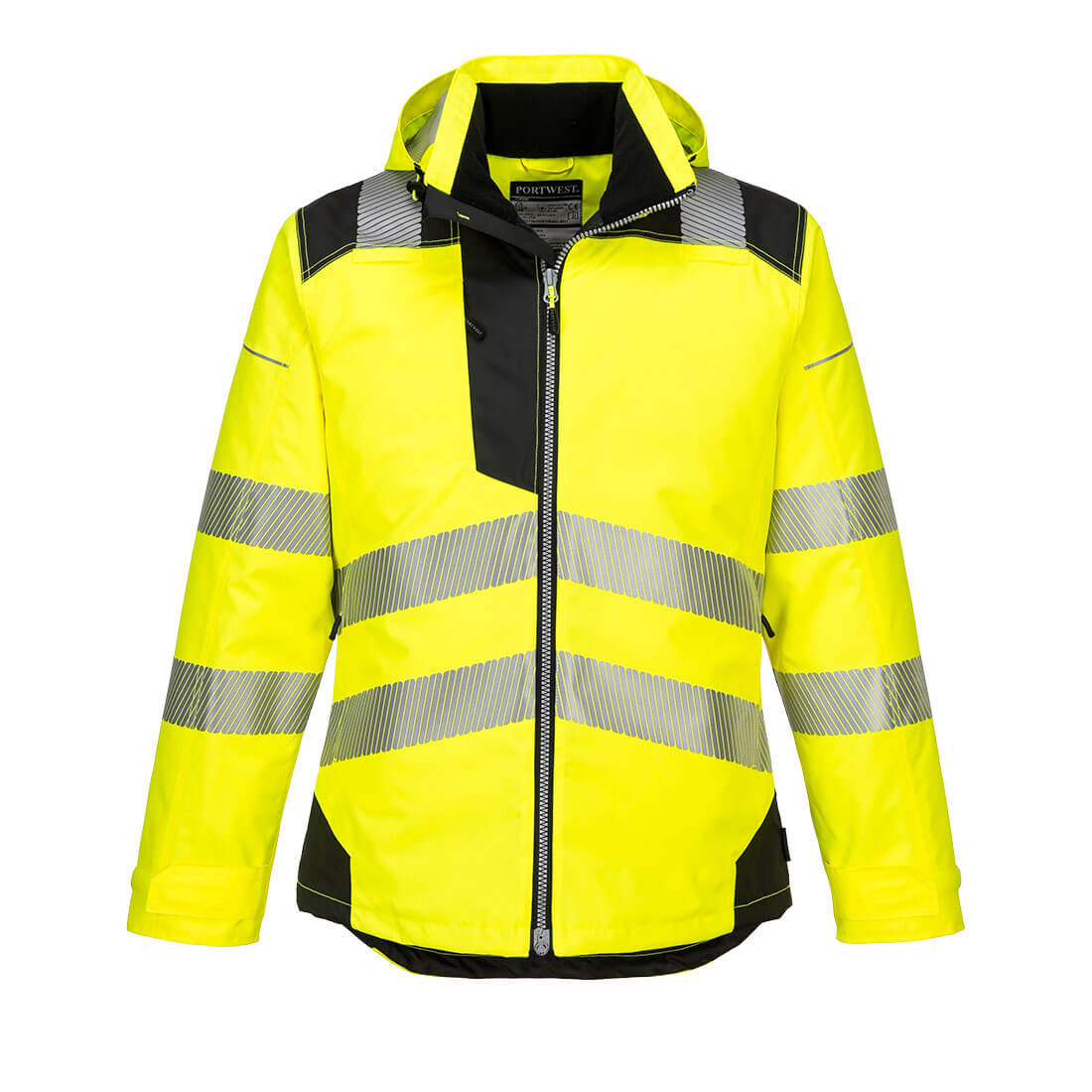 Portwest Vision Hi-Vis télikabát sárga / fekete XS