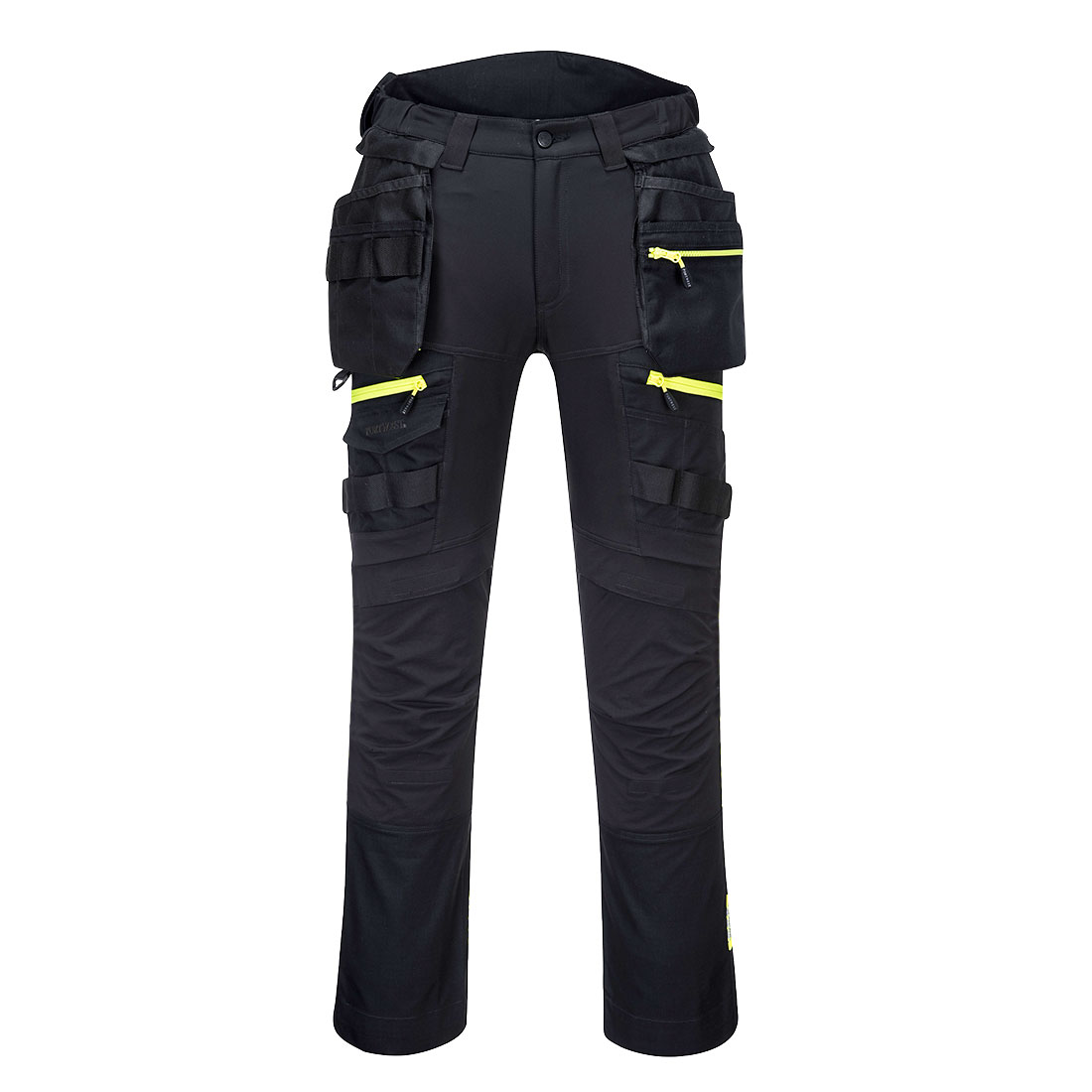 Portwest DX4 lengőzsebes nadrág fekete 28 (XS)