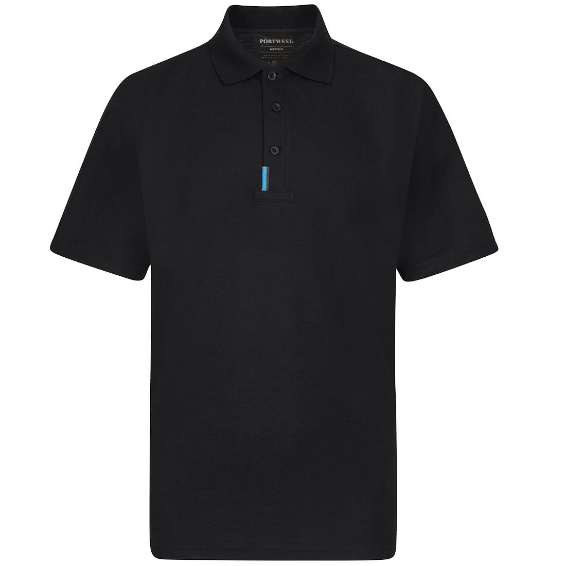 Portwest WX3 pólóing fekete 6XL