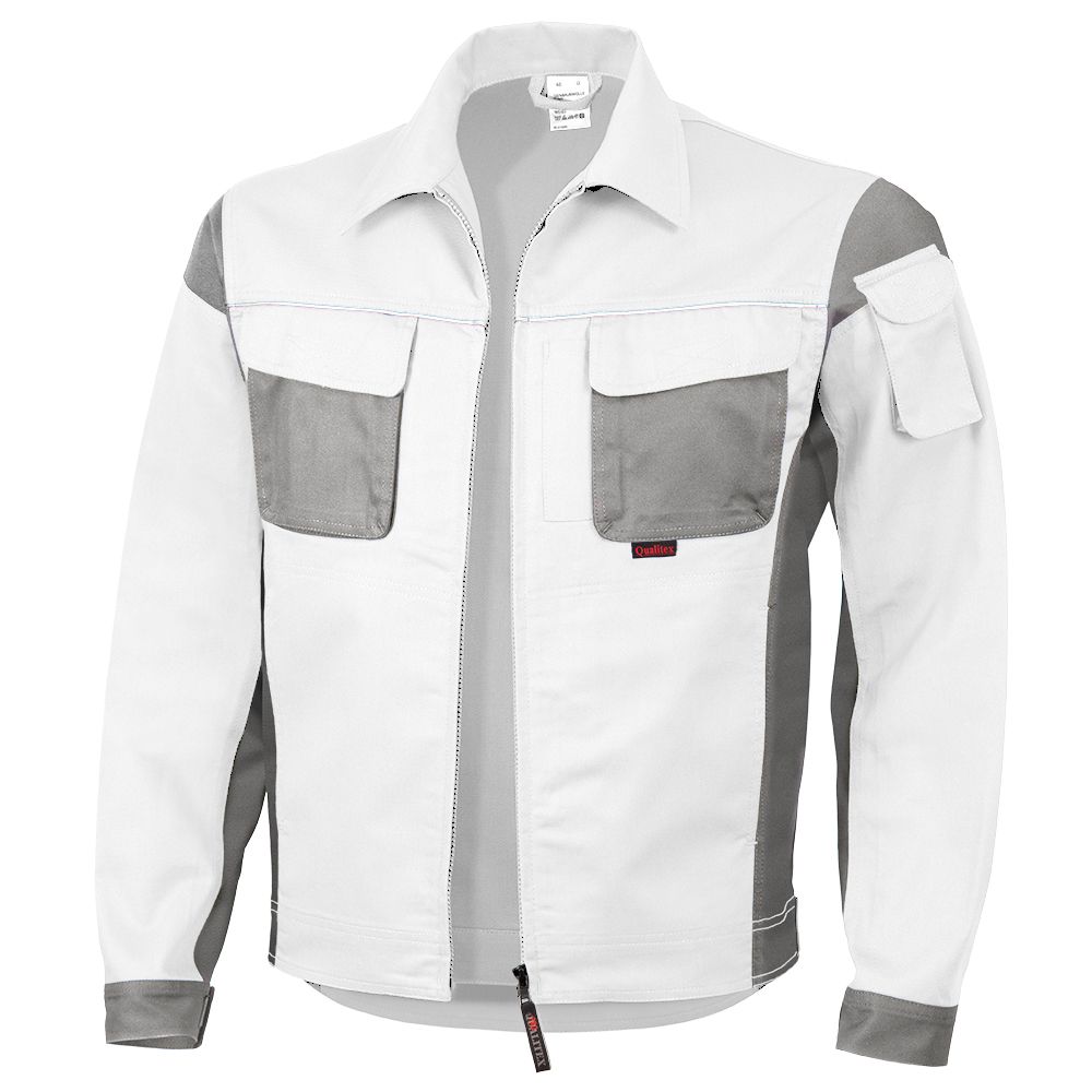 Pro munkásdzseki 245g fehér/szürke 3XL
