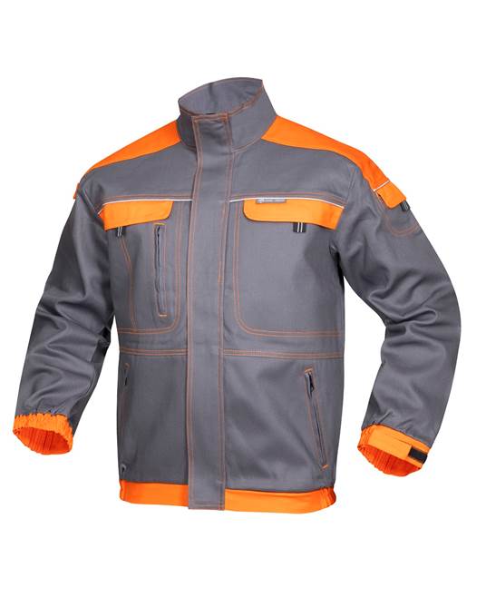 COOL TREND DZSEKI szürke/narancs 4XL