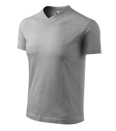 MALFINI® Póló unisex sötétszürke melírozott 2XL