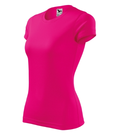 MALFINI® Póló női neon rózsaszín 2XL