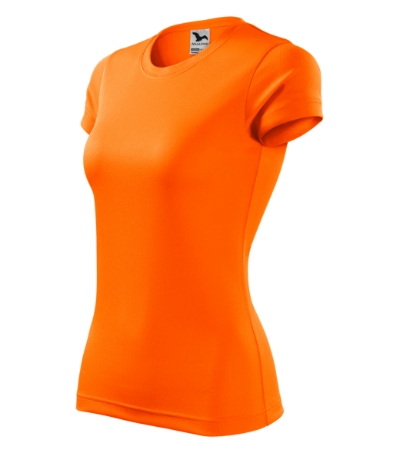 MALFINI® Póló női neon narancssárga XS