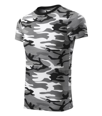 MALFINI® Póló unisex szürke terepszín 2XL