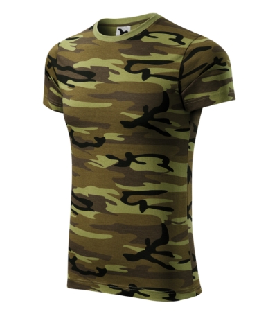 MALFINI® Póló unisex zöld terepszín XL