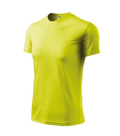 MALFINI® Póló gyerek neon sárga 122 cm/6 éves