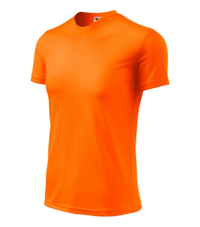 MALFINI® Póló gyerek neon narancssárga 146 cm/10 éves