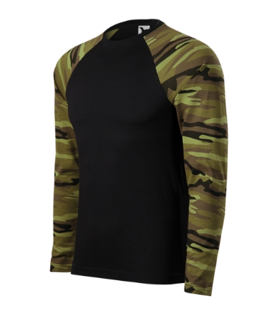 MALFINI® Póló unisex zöld terepszín 2XL
