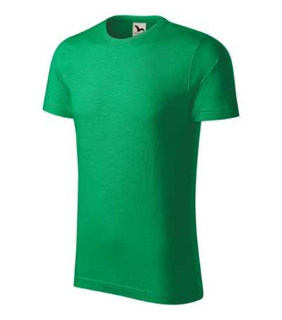 MALFINI® Póló férfi fűzöld 3XL