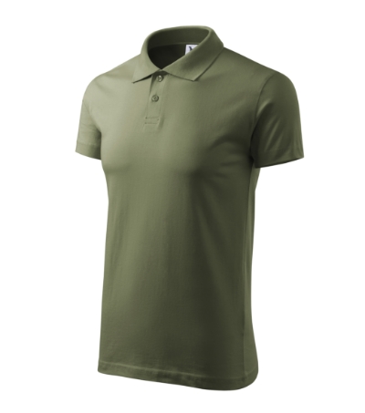 MALFINI® Galléros póló férfi khaki S