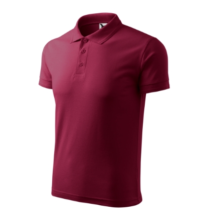 MALFINI® Galléros póló férfi garnet S
