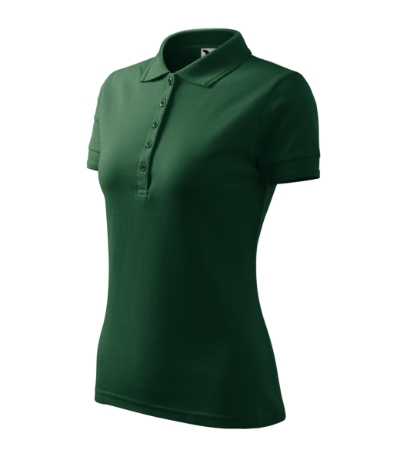 MALFINI® Galléros póló női dark green XL