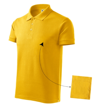 MALFINI® Galléros póló férfi sárga 3XL