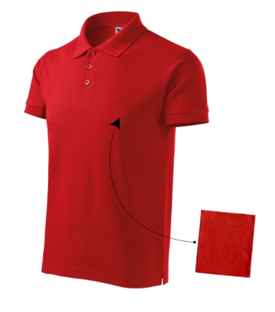 MALFINI® Galléros póló férfi piros S