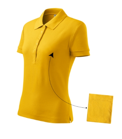 MALFINI® Galléros póló női sárga XS