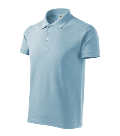 MALFINI® Galléros póló férfi égszínkék 3XL