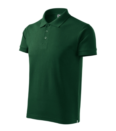 MALFINI® Galléros póló férfi dark green XL