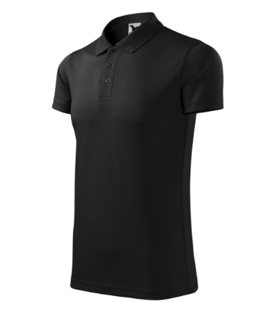 MALFINI® Galléros póló unisex fekete S