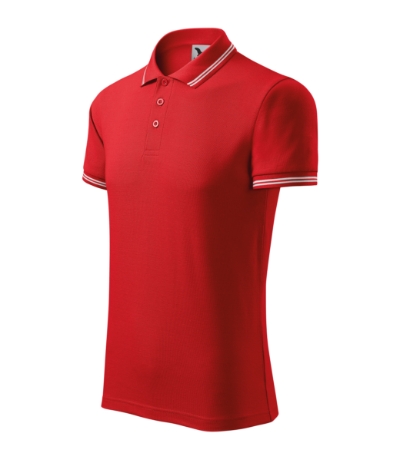 MALFINI® Galléros póló férfi piros 3XL