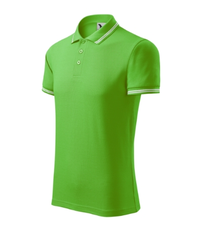 MALFINI® Galléros póló férfi almazöld 2XL