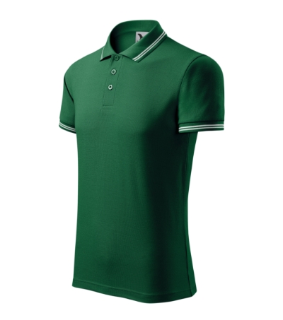 MALFINI® Galléros póló férfi dark green M
