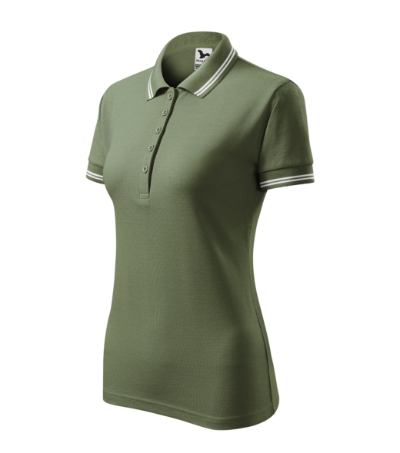 MALFINI® Galléros póló női khaki L