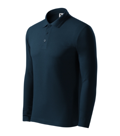 MALFINI® Galléros póló férfi tengerészkék 3XL