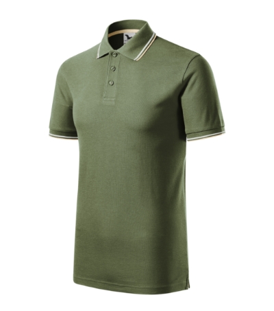 MALFINI® Galléros póló férfi khaki 3XL
