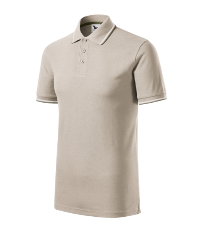 MALFINI® Galléros póló férfi drappos szürke 2XL