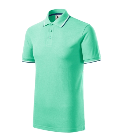 MALFINI® Galléros póló férfi menta 2XL