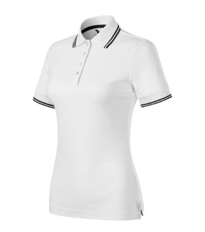 MALFINI® Galléros póló női fehér 2XL