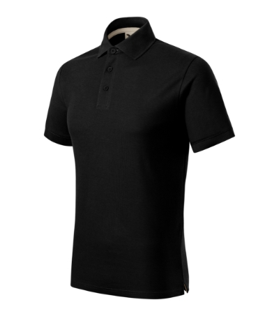 MALFINI® Galléros póló férfi fekete 2XL