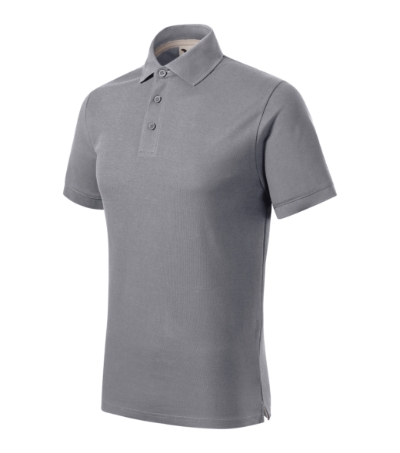 MALFINI® Galléros póló férfi antik ezüst 3XL