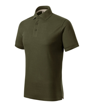 MALFINI® Galléros póló férfi military L