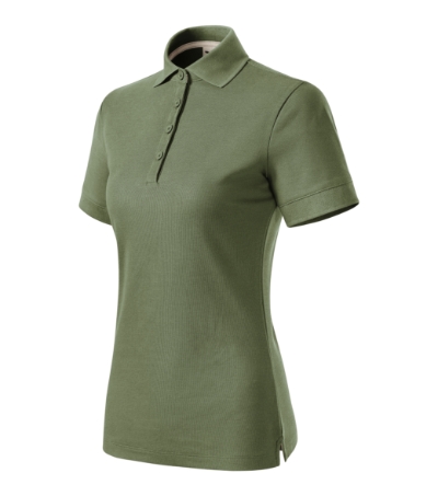 MALFINI® Galléros póló női khaki S