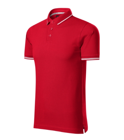 MALFINI Premium® Galléros póló férfi F1 piros 3XL