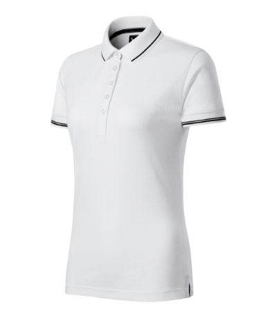 MALFINI Premium® Galléros póló női fehér XL