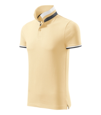 MALFINI Premium® Galléros póló férfi bourbon vanilla M
