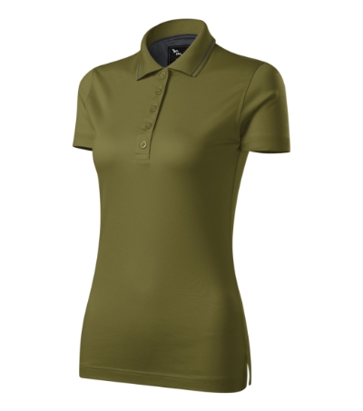 MALFINI Premium® Galléros póló női avokádózöld 2XL