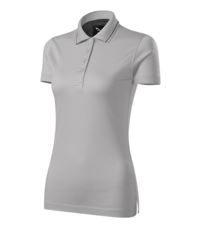 MALFINI Premium® Galléros póló női ezüstszürke 2XL