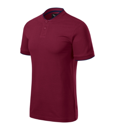 MALFINI Premium® Galléros póló férfi garnet 3XL
