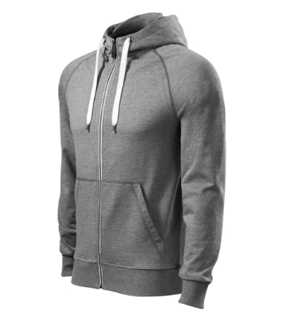 MALFINI Premium® Felső férfi sötétszürke melírozott 3XL