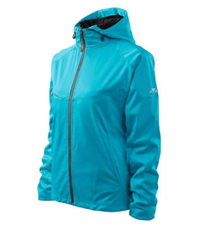 MALFINI® Softshell kabát női türkiz L
