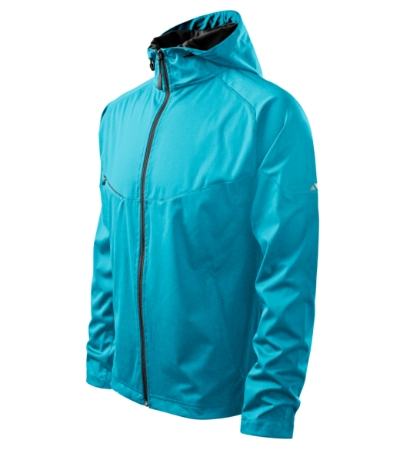 MALFINI® Softshell kabát férfi türkiz XL