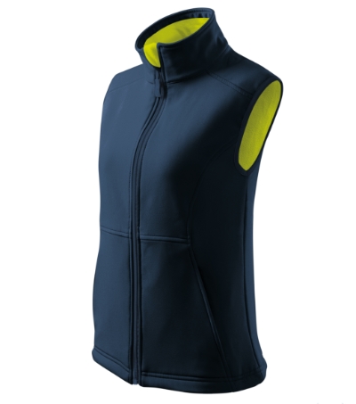 MALFINI® Softshell mellény női tengerészkék S